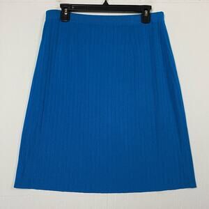 Misook Blue Pencil Skirt